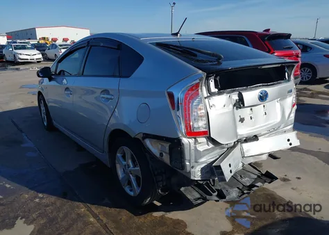 2013 Toyota Prius Four from USA, damaged, VIN JTDKN3DU6D5541622